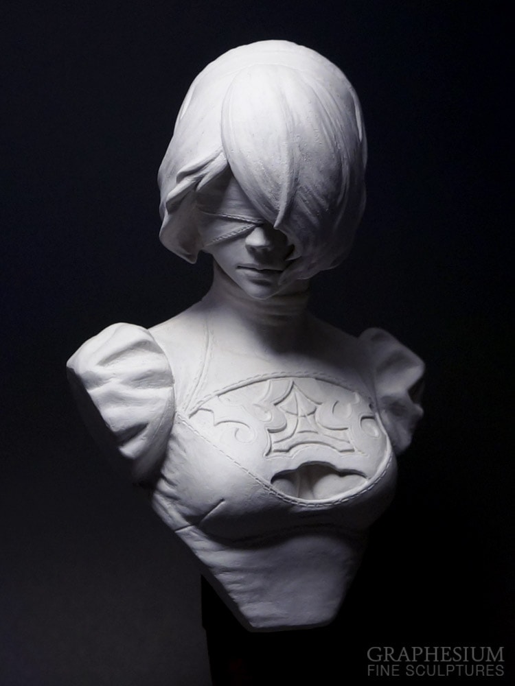 nier automata 2b statue